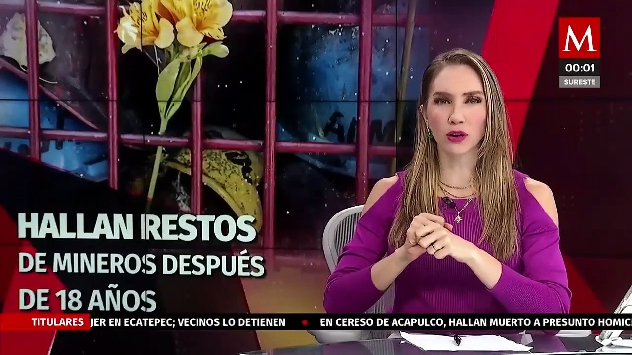 Descubrimiento de restos humanos en mina de Pastas de Conchos tras 18 años