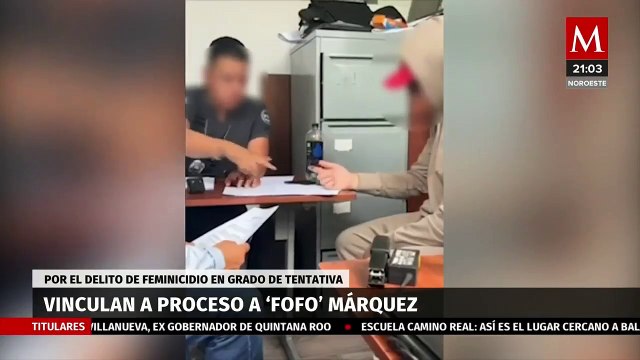 'Fofo' Márquez vinculado a proceso por tentativa de feminicidio