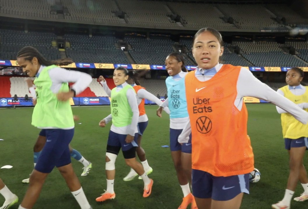 Au Marvel Stadium avant Australie-France, à guichets fermés
