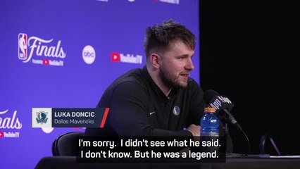 Doncic pays respects to 'legend' Jerry West