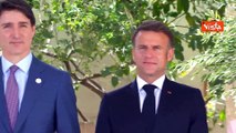 G7, la foto di gruppo dei leader a Borgo Egnazia