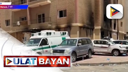 Tatlong Pilipino, nasawi sa nasunog na gusali sa Kuwait