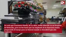 Mujer ‘muerta’ despierta en su funeral