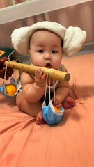 Cute Chinese boy selling vagitable