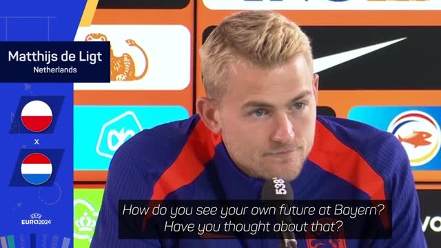 De Ligt not spoken to new Bayern boss Kompany