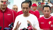 Nobar Indonesia VS Filipina Begini Komentar Jokowi Untuk Timnas Indonesia