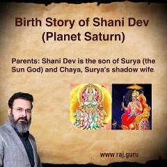 Story of Saturn (Shani Dev) in Mythology. Role of Saturn in Astrology