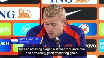 Lewandowski will be a huge miss for Poland - De Ligt