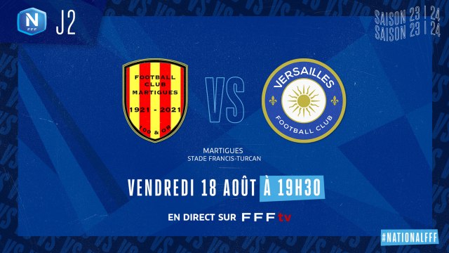 J2 I FC Martigues - FC Versailles (2-1)