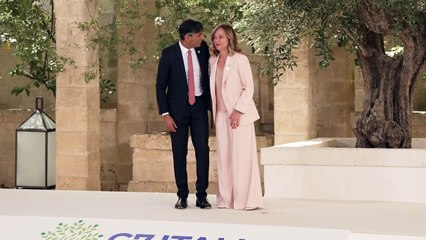 Rishi Sunak attends G7 in Italy