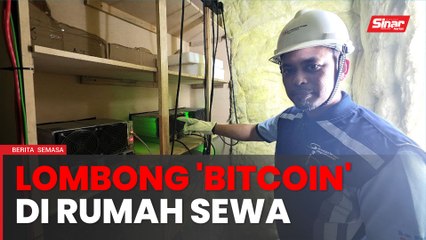 Sewa rumah untuk 'melombong' bitcoin
