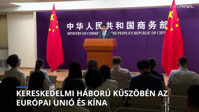 Kereskedelmi háború küszöbén az Európai Unió és Kína