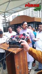 पत्रकाराने नाराजीचा प्रश्न विचारतात खासदार सुनील तटकरे चि