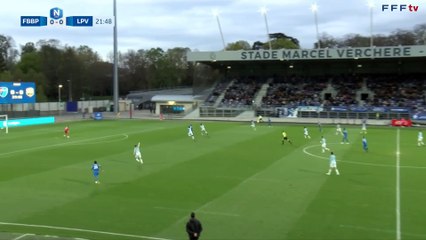 Jonathan Rivas ouvre le score pour Bourg-en-Bresse Péronnas