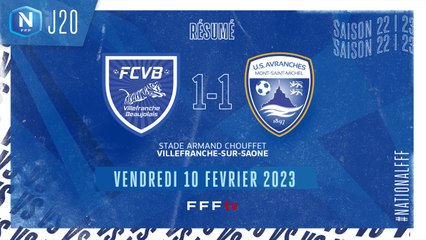 J20 I FC Villefranche B. – US Avranches MSM (1-1)