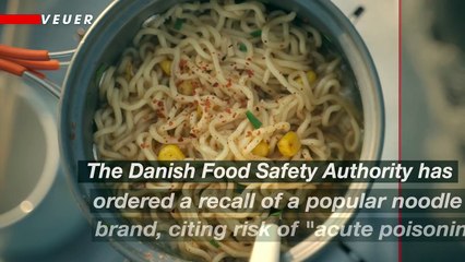 Spicy Noodles Recalled Over Risk Of "Acute Poisoning