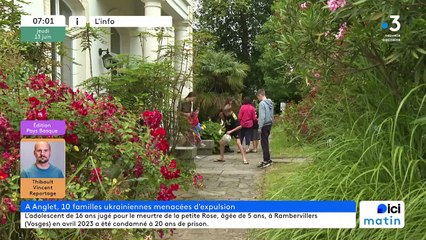 Des familles ukrainiennes menacées d'expulsion à Anglet
