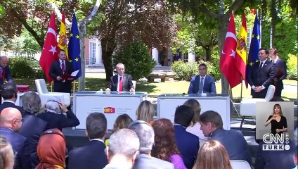 SON DAKİKA HABERİ: Cumhurbaşkanı Erdoğan ve İspanya Başbakanı Sanchez’den ortak açıklama