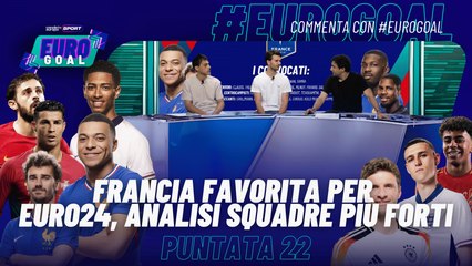 Eurogoal - EP22 - Francia favorita per #Euro24, analisi squadre più forti dell'europeo e pronostico
