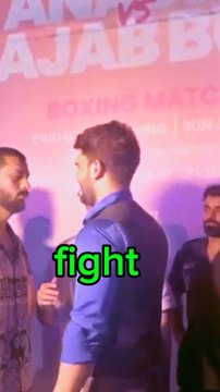 Rajab Butt and Anas Ali fight