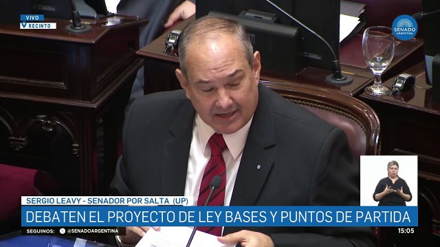Leavy razonó las facultades que otorga la Ley de Bases a Milei: Delegación de facultades para un Presidente que dice que es un topo
