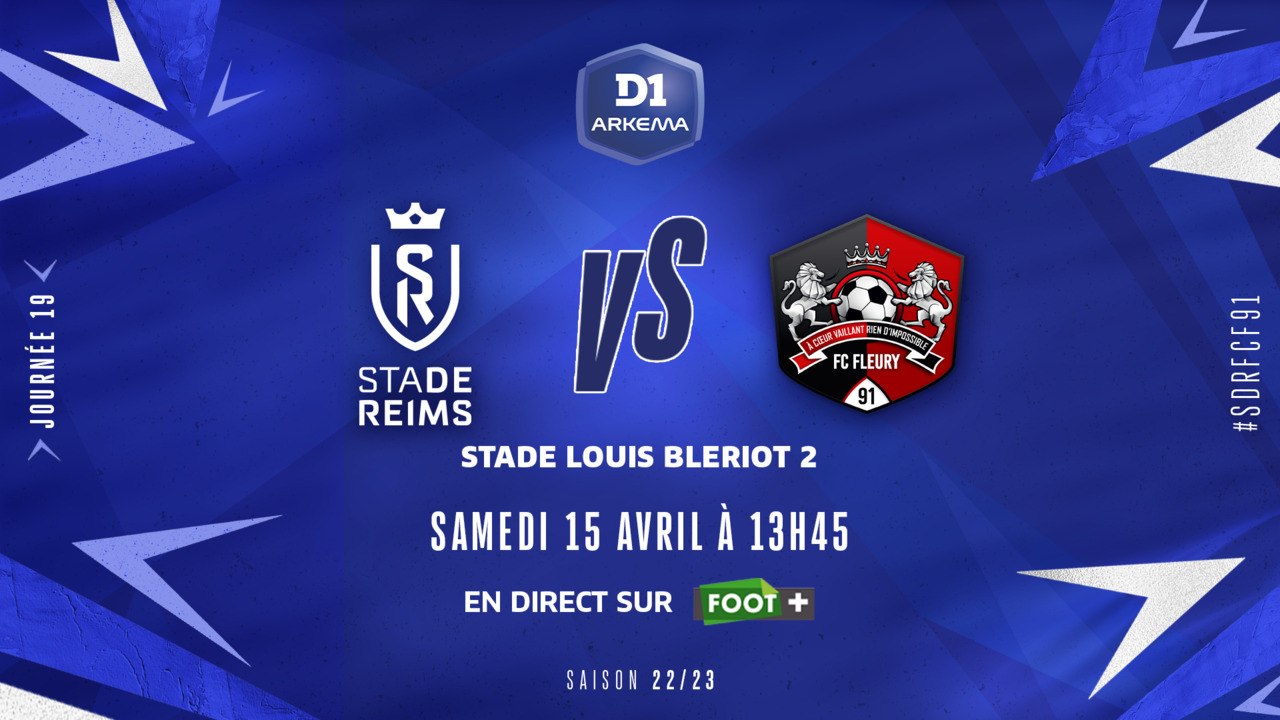 J19 I Stade de Reims – FC Fleury 91 (1-3)