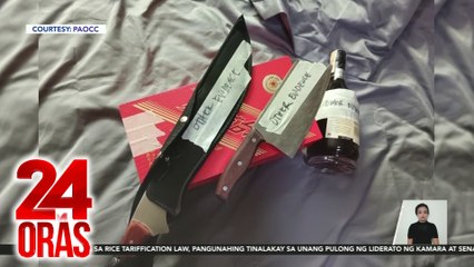 Droga at mga butcher knife, narekober sa POGO hub; paghahalughog sa POGO, maaaring matapos sa Linggo | 24 Oras