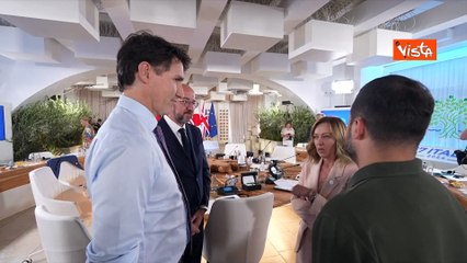 Zelensky accolto dai leader del G7 a Borgo Egnazia