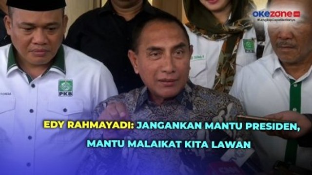 Siap Lawan Bobby di Pilgub Sumut, Edy Rahmayadi: Jangankan Mantu Presiden, Mantu Malaikat Kita Lawan