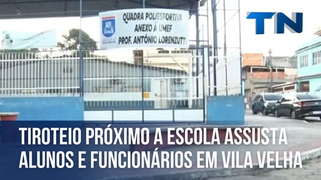 Tiroteio próximo a escola assusta alunos e funcionários em Vila Velha