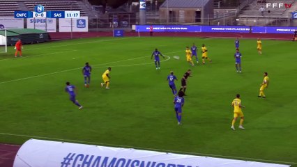 Estéban Le Paul ouvre le score pour le SA Epinal