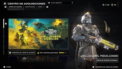 Helldivers 2 - Bono de Guerra:  Comandos Víboras