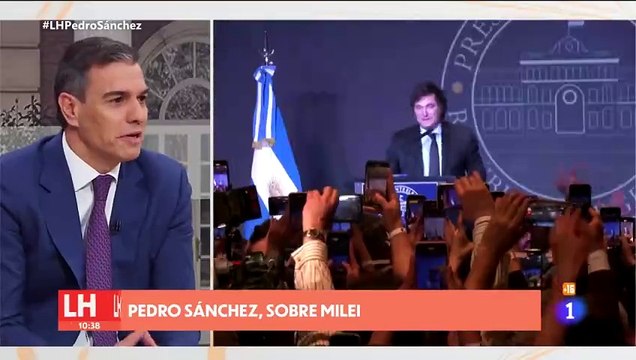 Pedro Sánchez, sobre las relaciones con Argentina