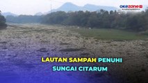 Bak TPA Raksasa, Sungai Citarum Dipenuhi Ratusan Ton Sampah