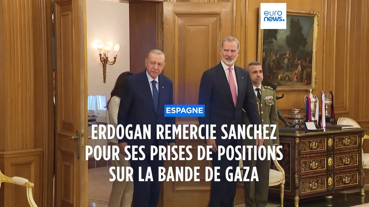 Recep Tayyip Erdogan remercie Pedro Sanchez pour sa position sur Gaza
