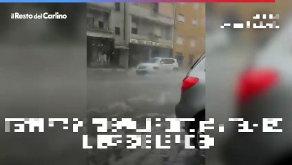 Tempesta di pioggia a Porto Sant'Elpidio, l'incredibile video