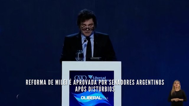 Reforma de Milei é aprovada por senadores argentinos após distúrbios
