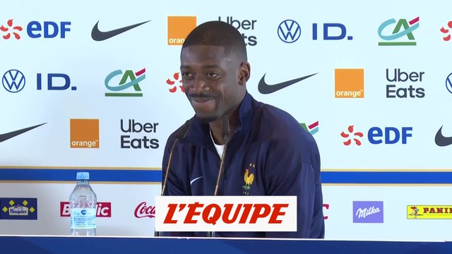Dembélé : «24 ans qu'on n'a pas gagné l'Euro, ça commence à faire beaucoup» - Foot - Bleus