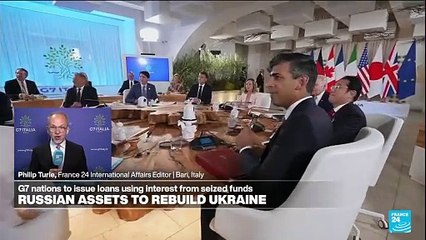 G7 nations to issue loans using interest from seized Russian funds
