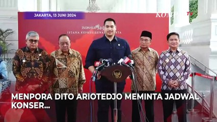 Menpora Dito Tanggapi Kritik STY soal Rumput GBK