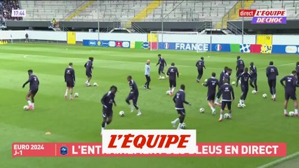 Descargar video: Mbappé et Coman absents de l'entraînement - Foot - Euro - France