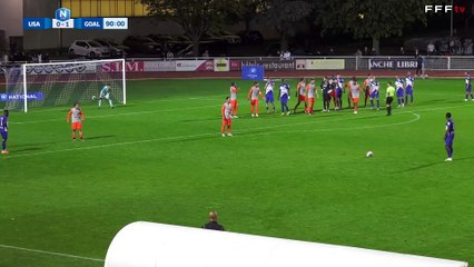 Le but du gardien Anthony Beuve pour l'US Avranches MSM dans les arrêts de jeu !