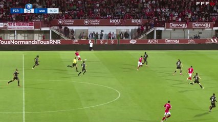 Le FC Rouen 1899  reprend l'avantage avec Christopher Ibayi !