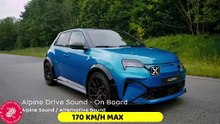 Alpine A290 GTS | Electric Sports Car | Sound and Drive