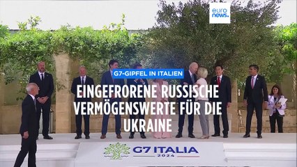 G7-Gipfel in Italien: Eingefrorenes russisches Vermögen für die Ukraine