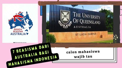 7 Beasiswa Australia untuk Kuliah Gratis di Negeri Kangguru bagi Mahasiswa Indonesia