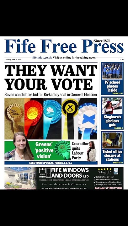 Fife Free Press bulletin, June 13