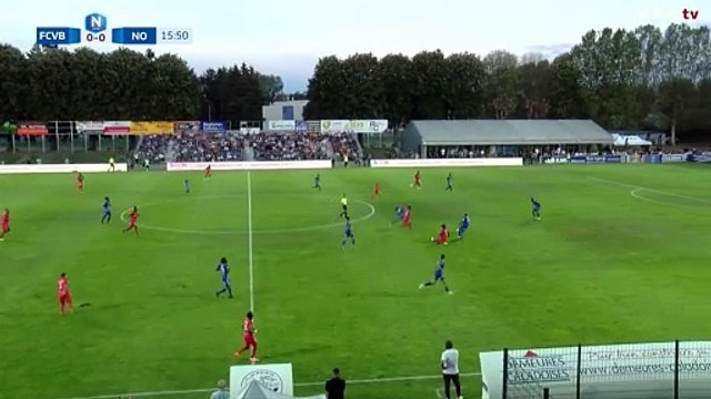 Le Nimes Olympique ouvre le score avec Mathis Picouleau