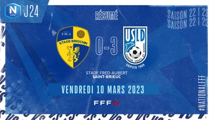 J24 | Stade Briochin - USL Dunkerque (0-3)