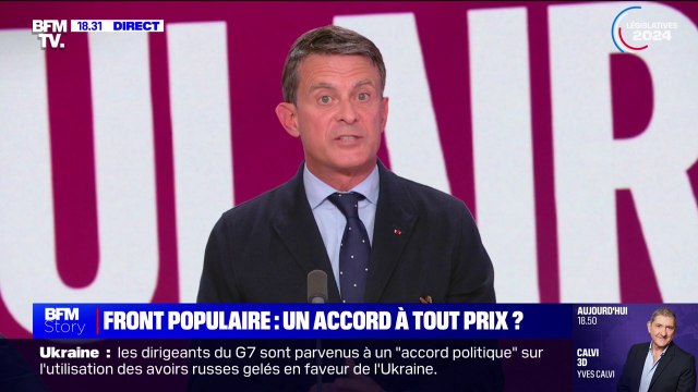 Législatives: La gauche ne gagnera pas , estime Manuel Valls